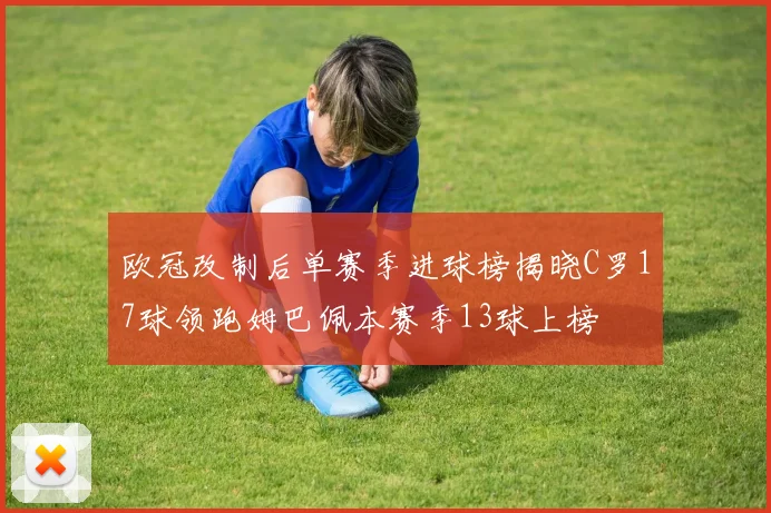 欧冠改制后单赛季进球榜揭晓C罗17球领跑姆巴佩本赛季13球上榜